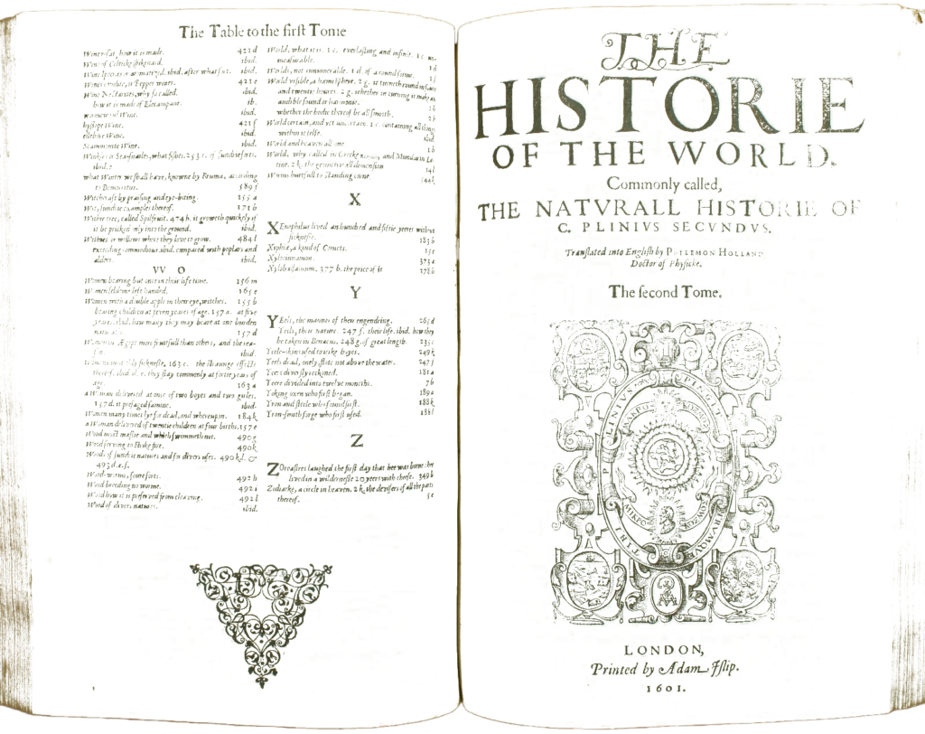 72 smaller no-bg-pliny_plinius_historie_of_the_world_1601_philemon_holland_2_vols_in_1_1st_ed_nr_2_lgw
